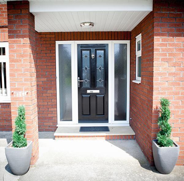Black Composite Door